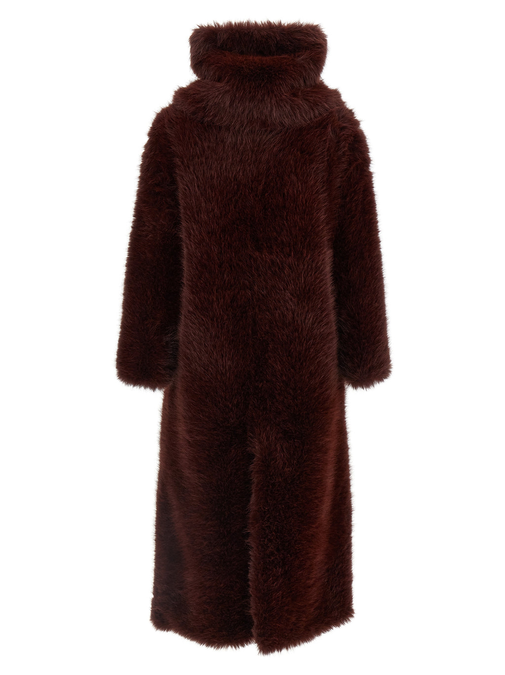 Bordeaux Polyester Coat