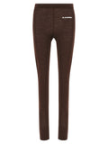 Bordeaux Polyester Leggings