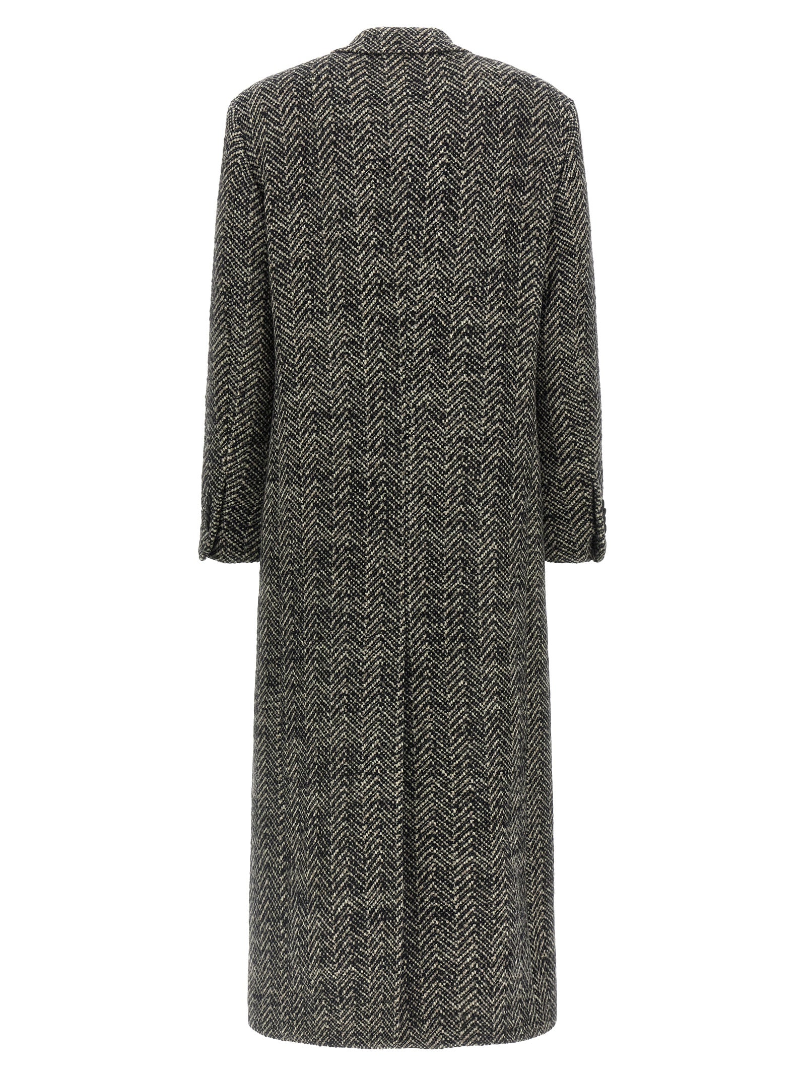 Multicolor Wool Coat