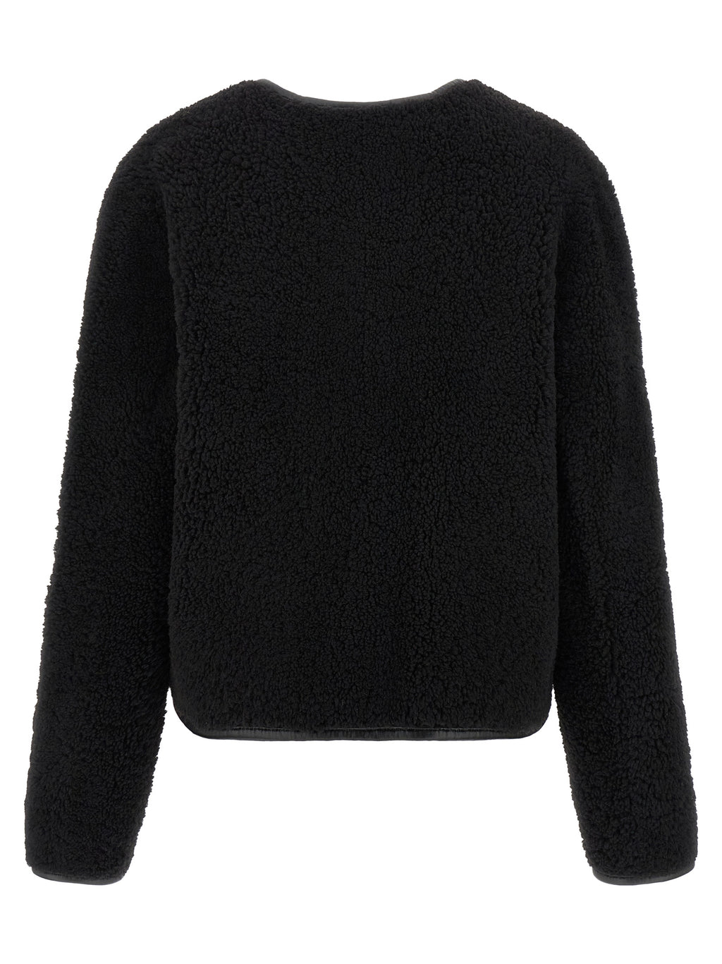 Black Lamb Leather Shell Jacket