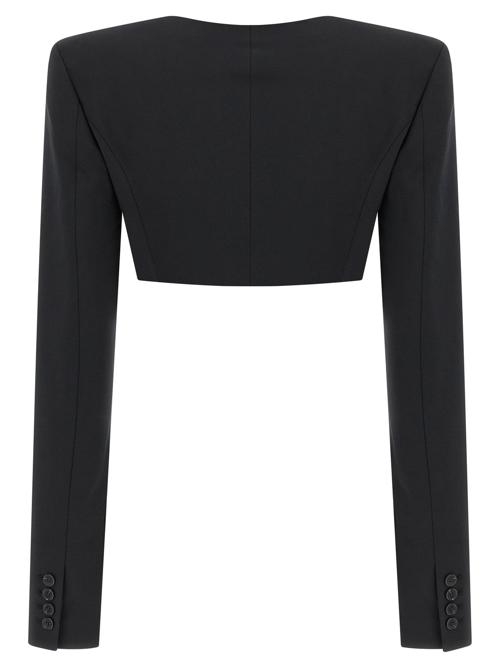 Black Virgin Wool Blazer