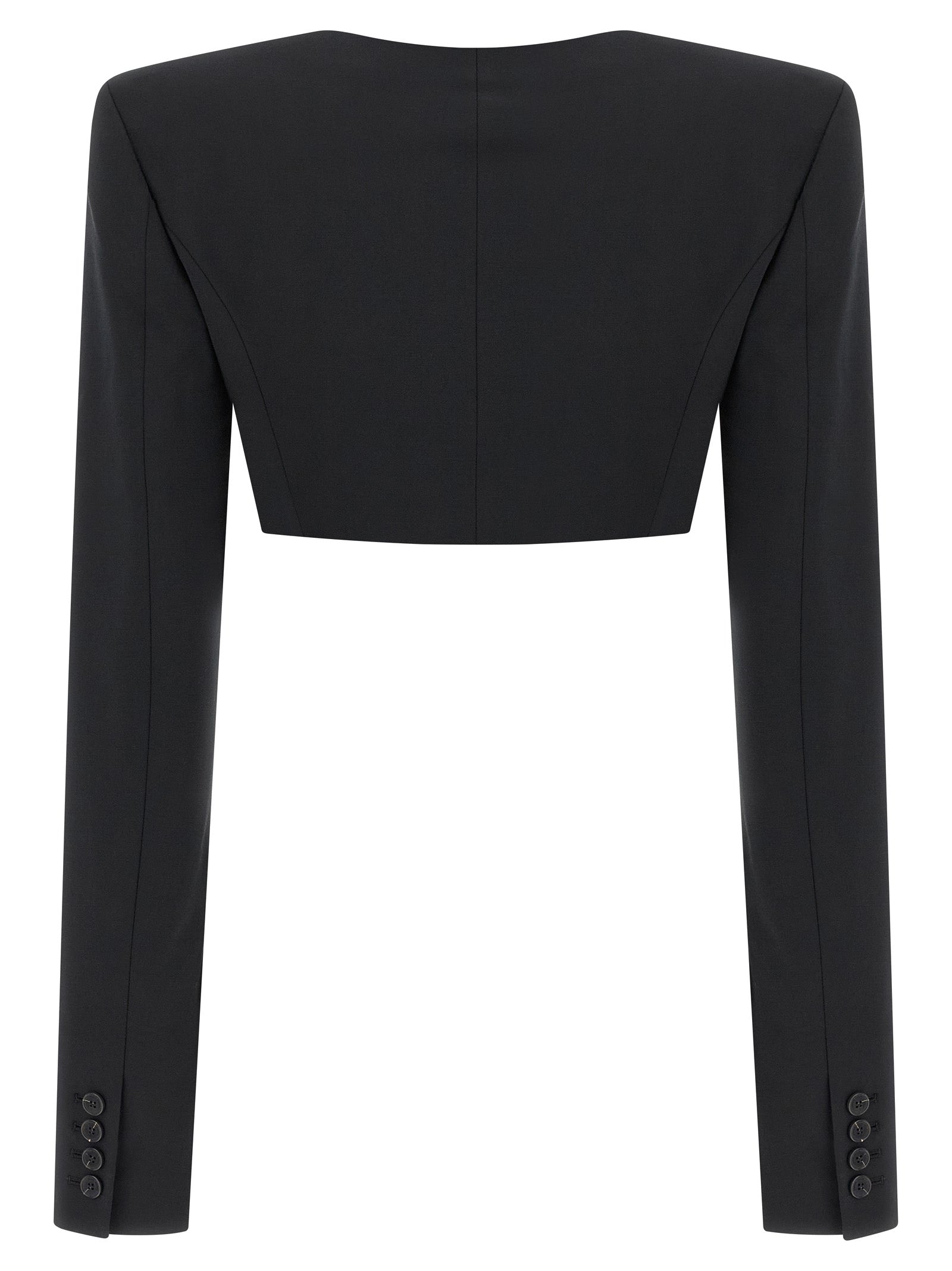 Black Virgin Wool Blazer