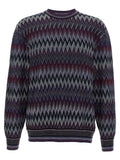 Blue Wool Cardigan