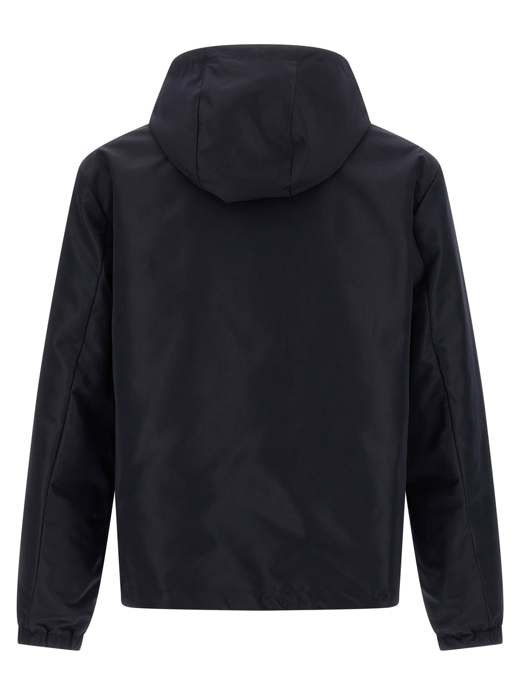 Blue Polyester Shell Jacket