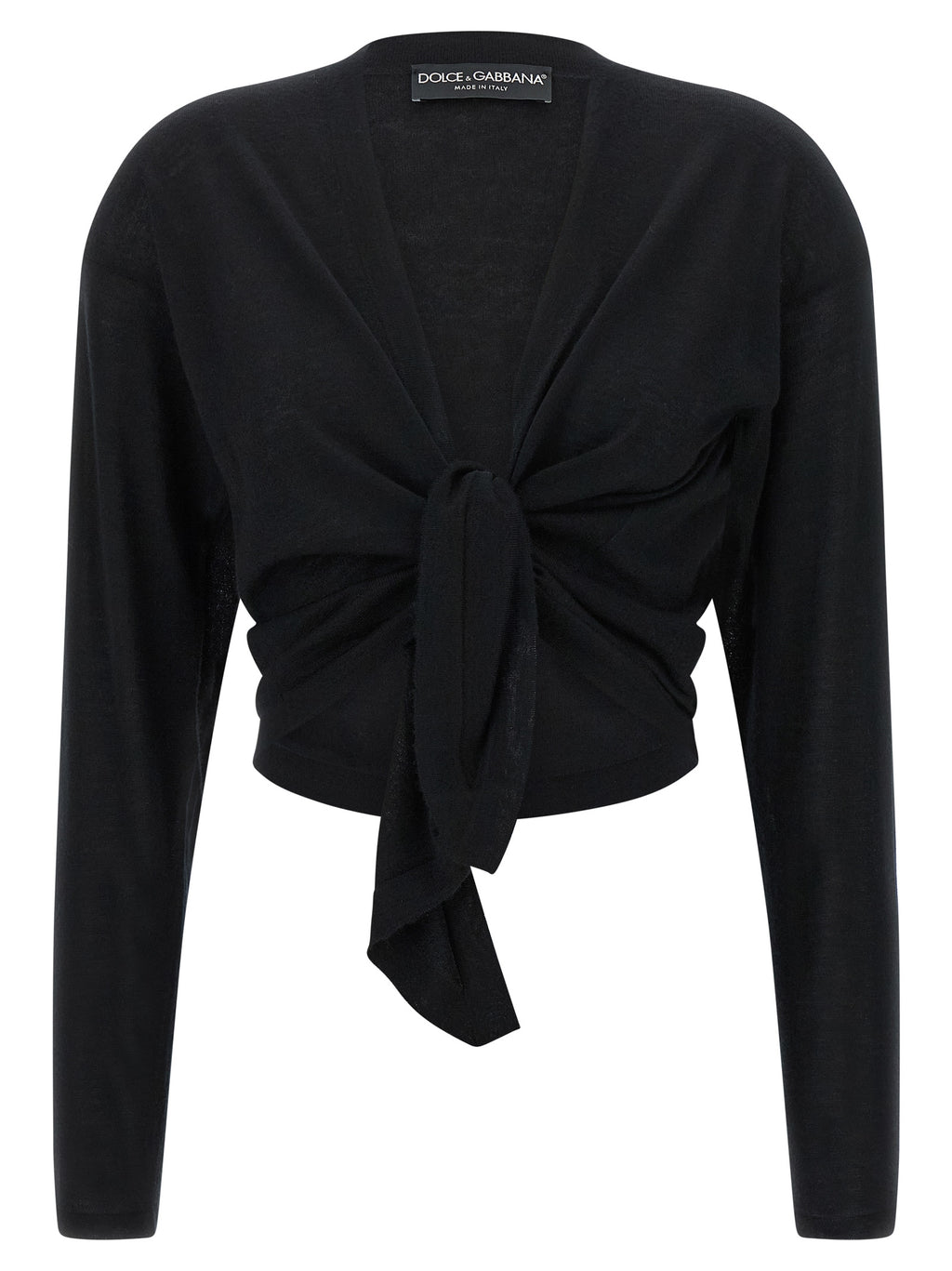 Black Cashmere Cardigan
