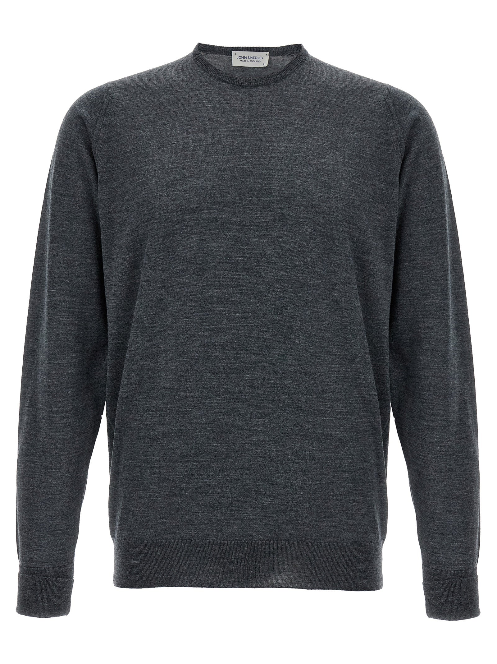 Gray Merino Wool Cardigan