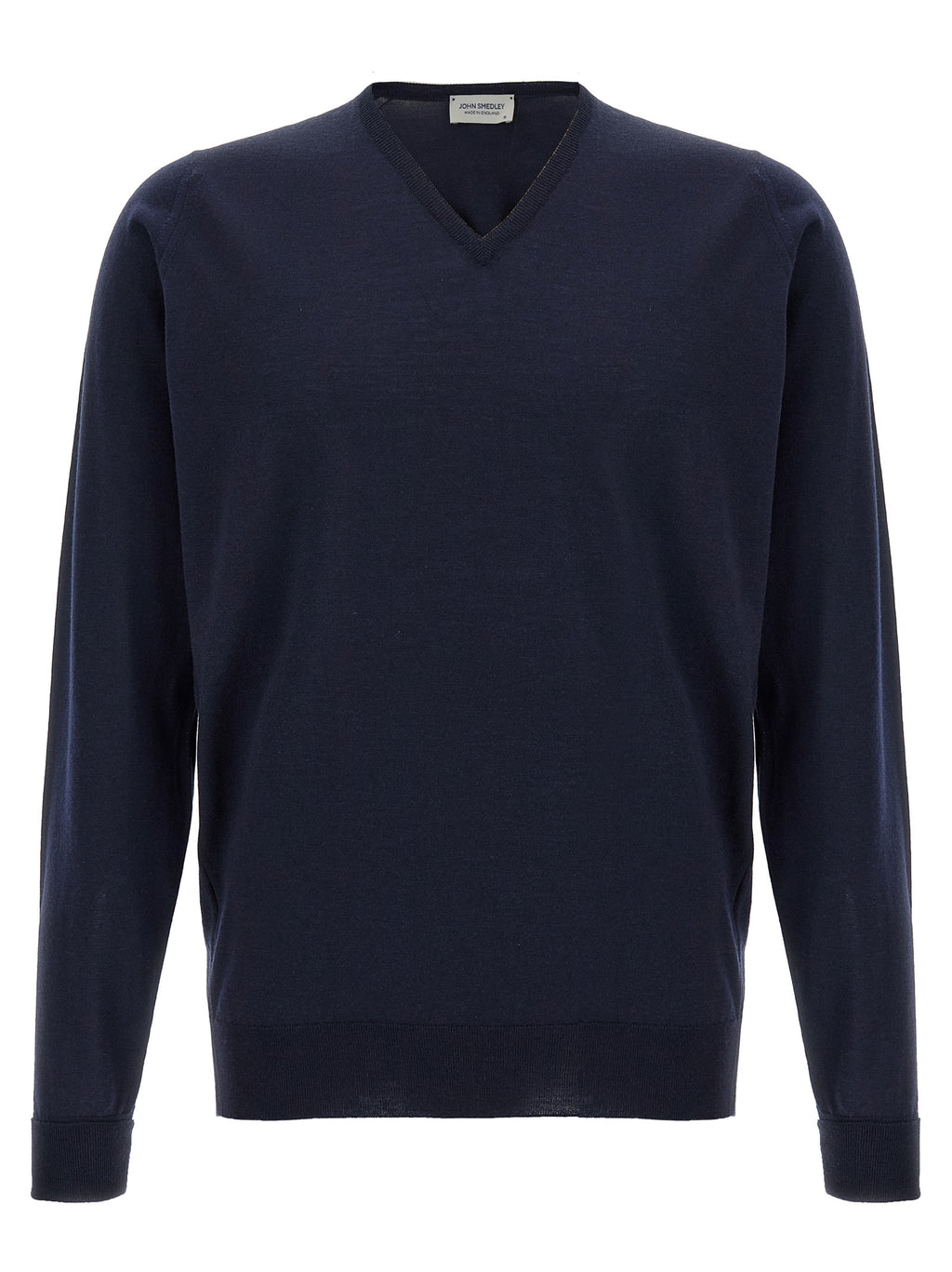 Blue Merino Wool Cardigan