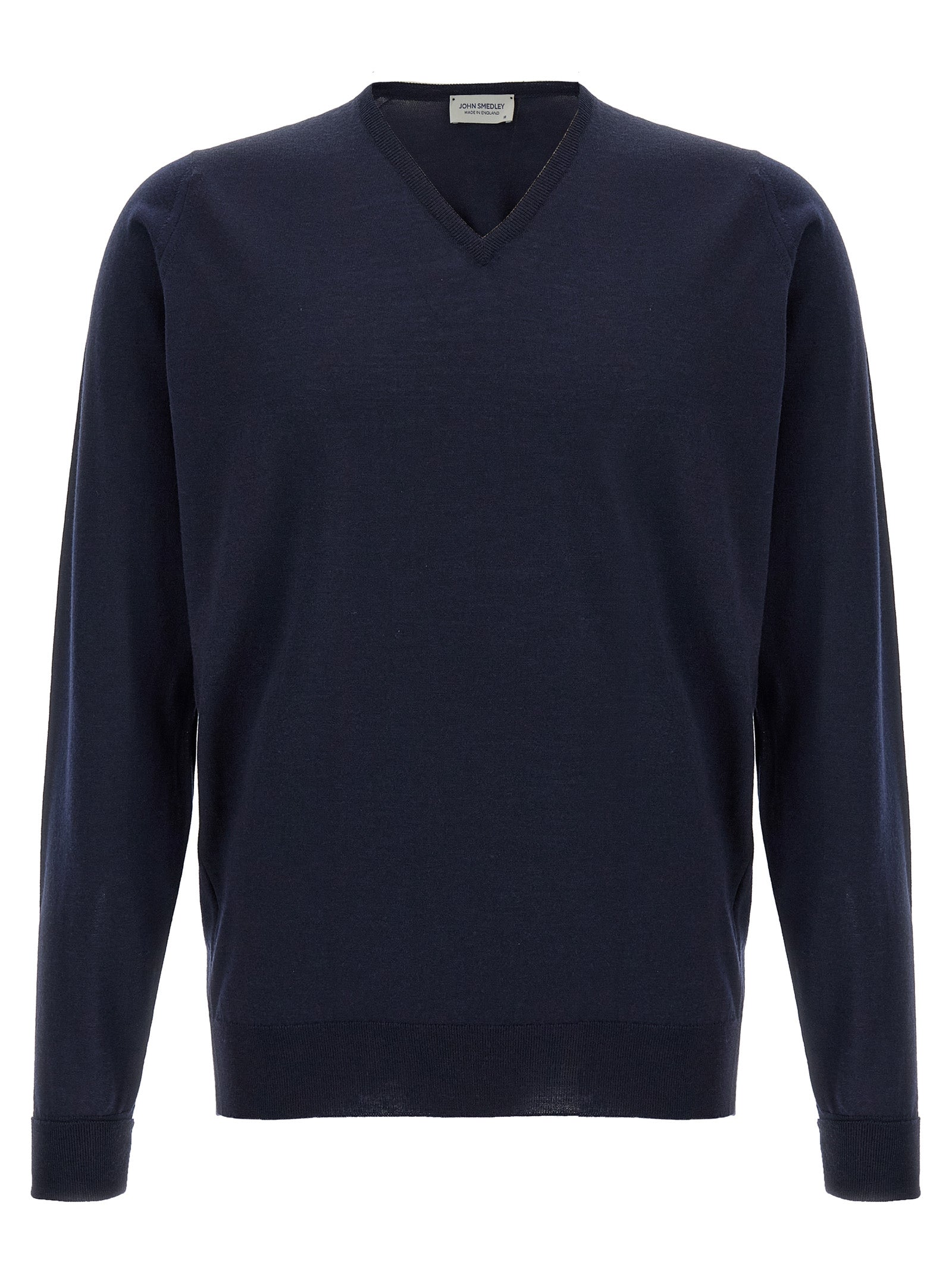 Blue Merino Wool Cardigan