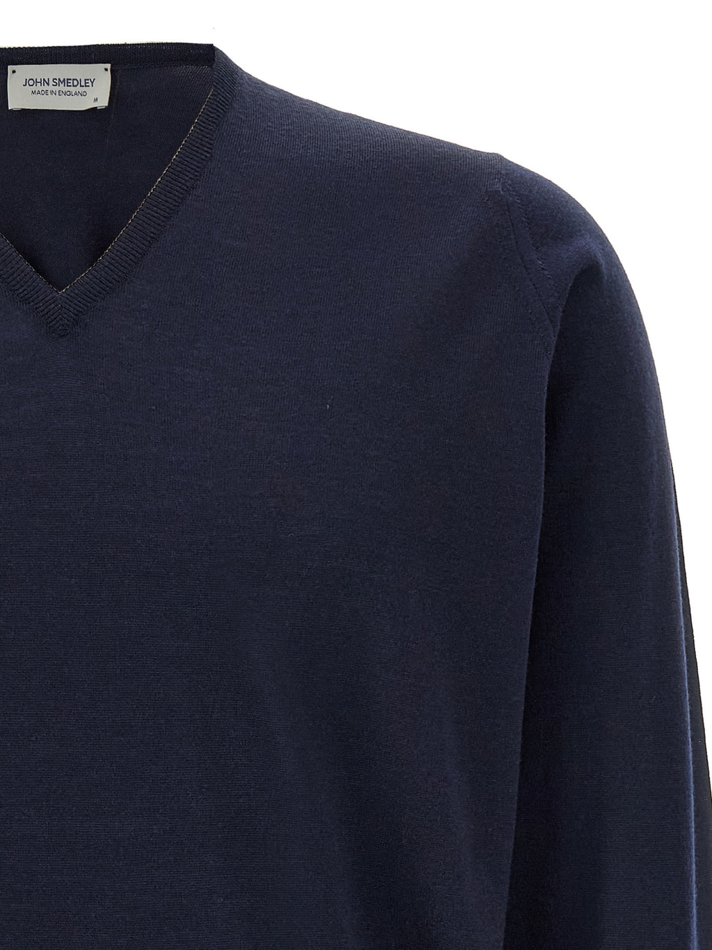 Blue Merino Wool Cardigan