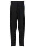 Black Virgin Wool Dress Pants
