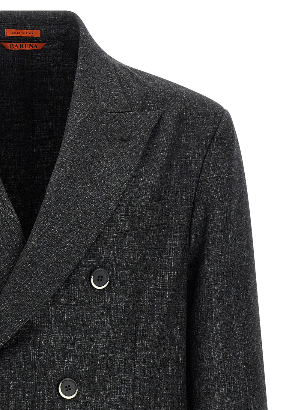 Gray Virgin Wool Blazer