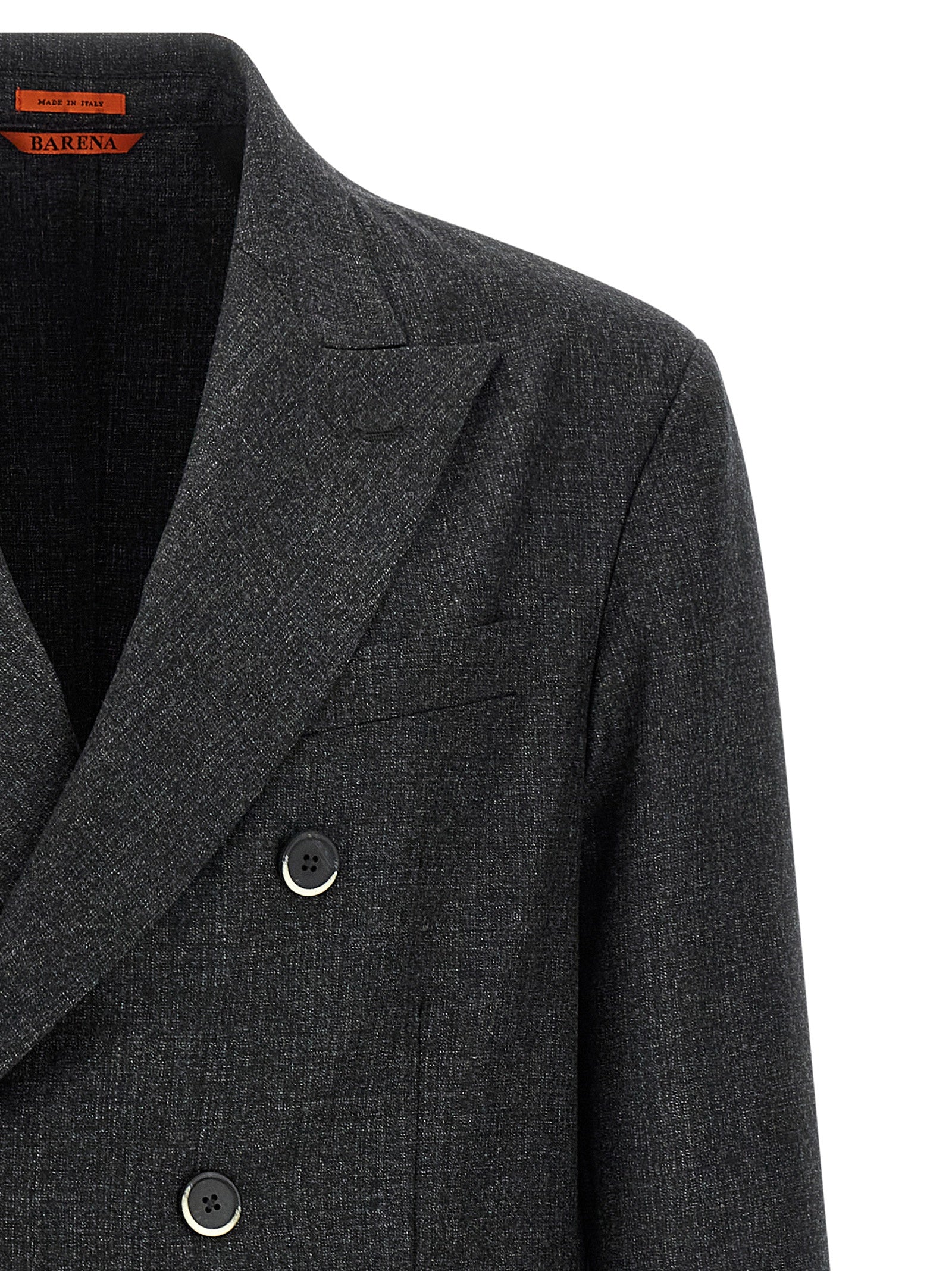 Gray Virgin Wool Blazer