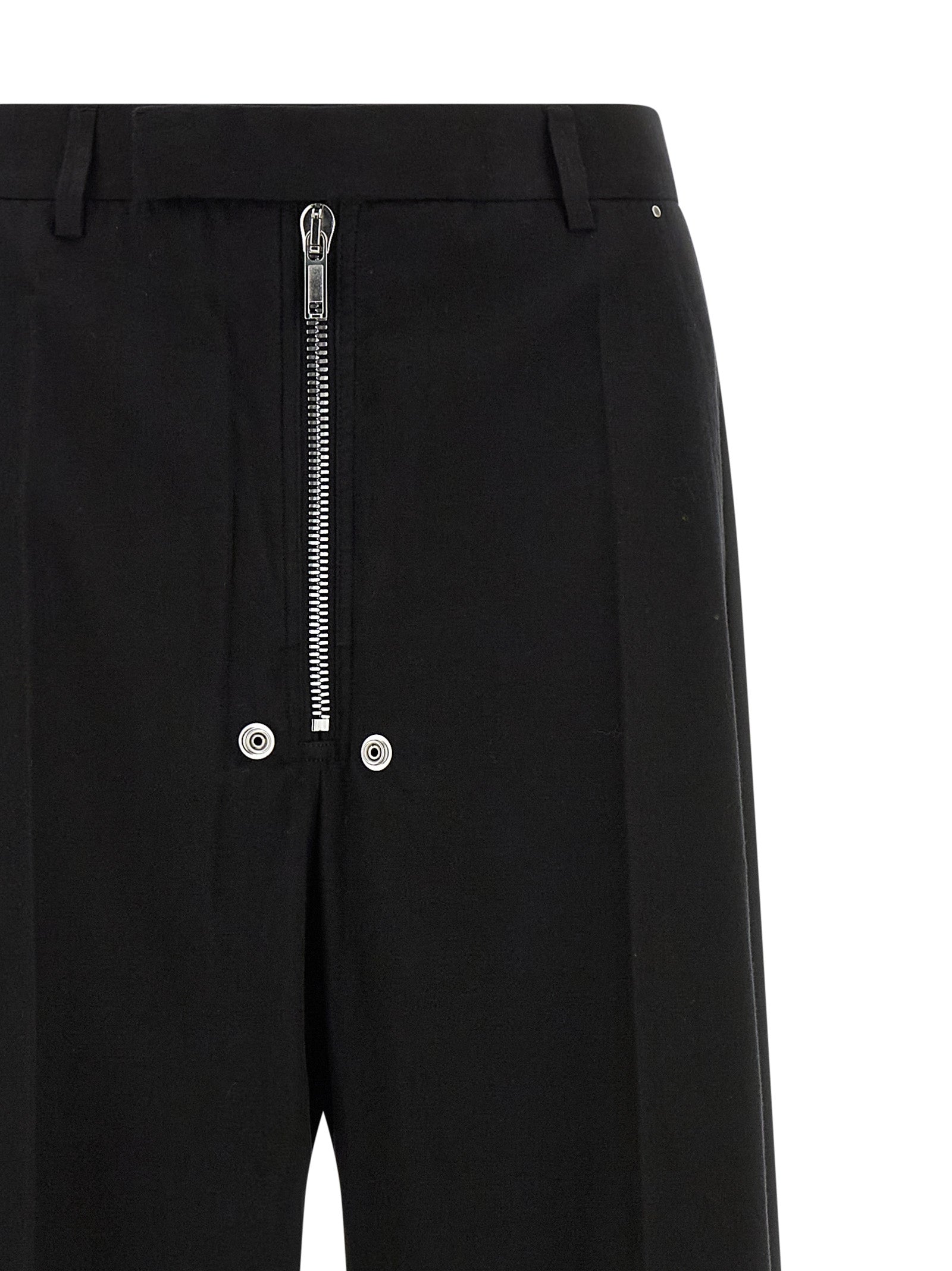 Black Cotton Pants