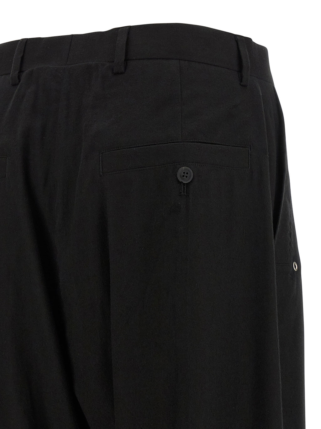 Black Cotton Pants