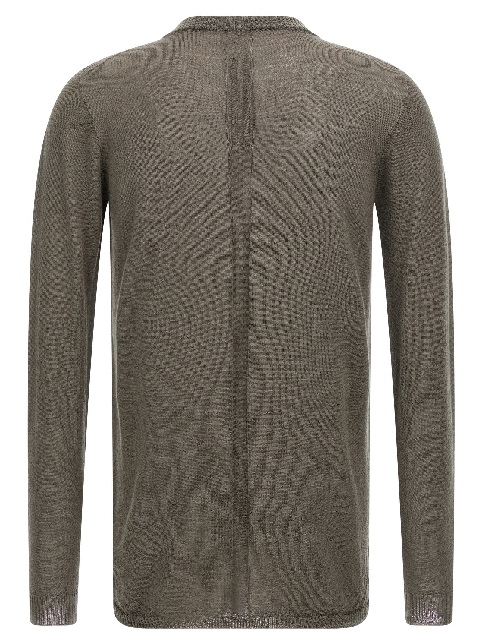 Gray Wool Cardigan