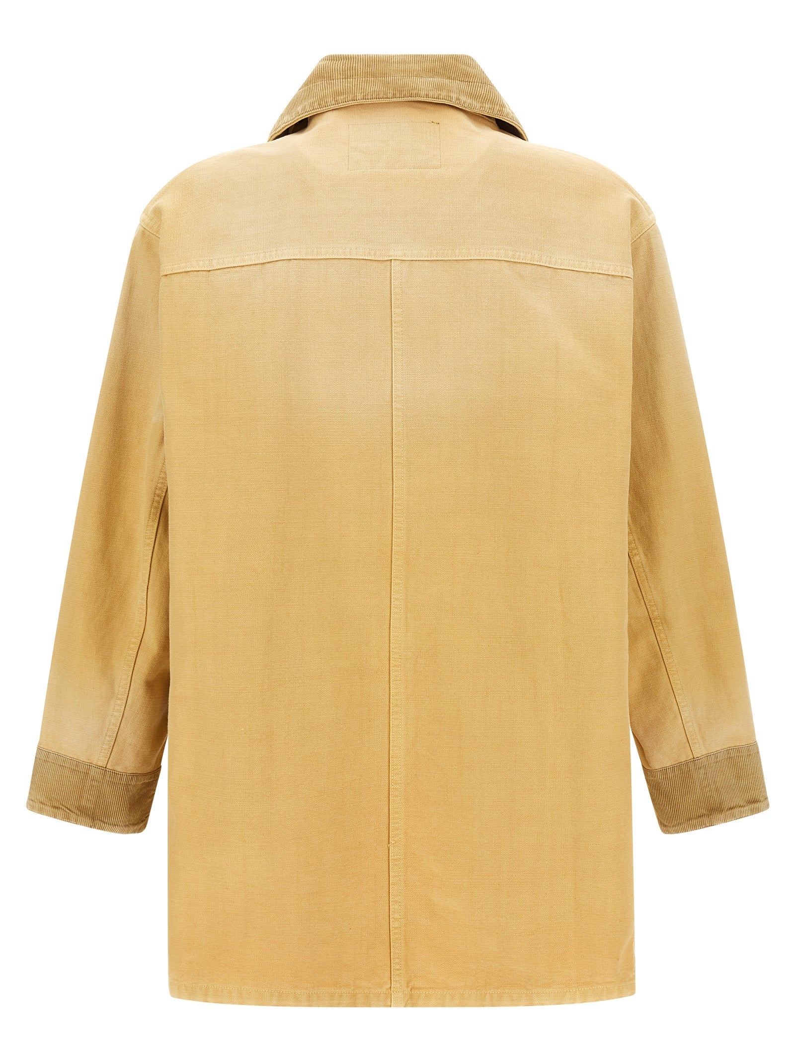Beige Cotton Coat