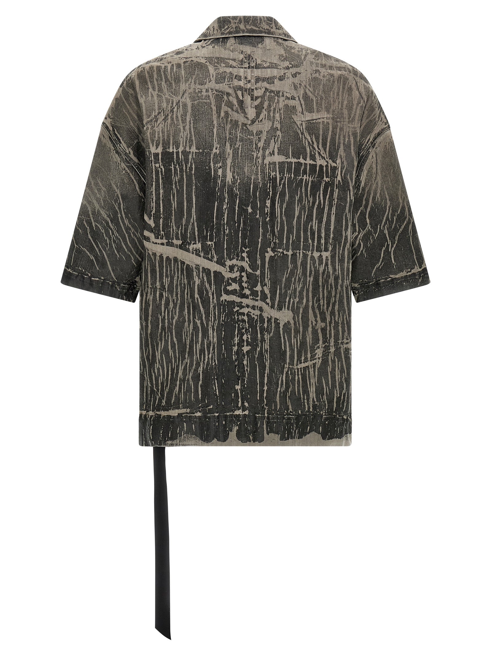 Gray Cotton Blouse
