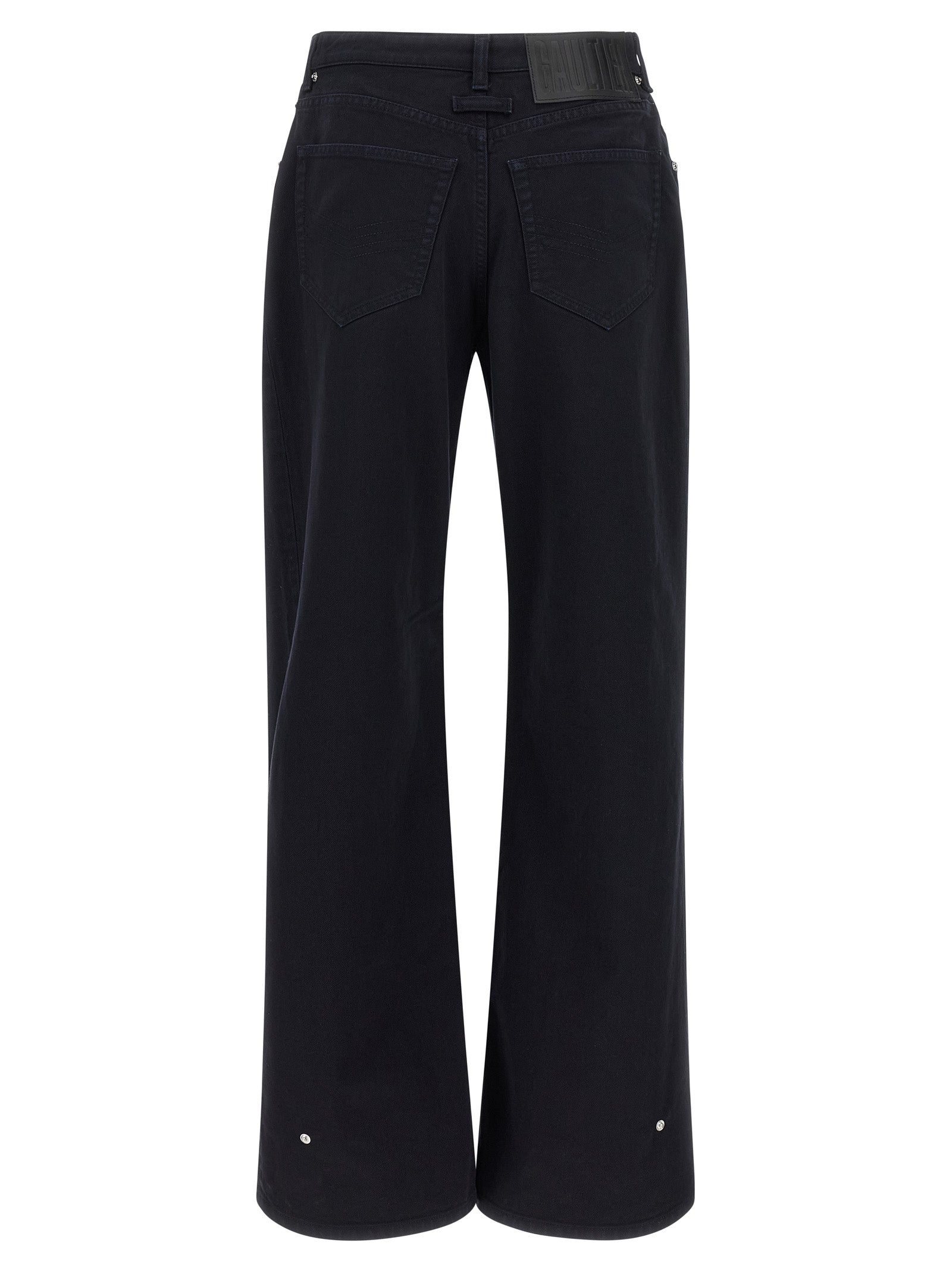 Blue Cotton Jeans Denim