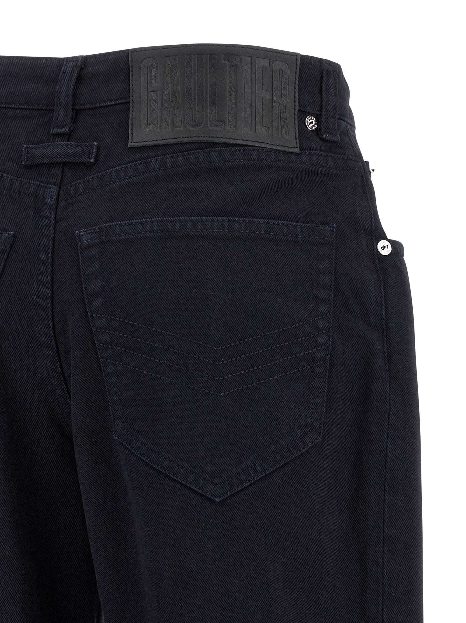 Blue Cotton Jeans Denim