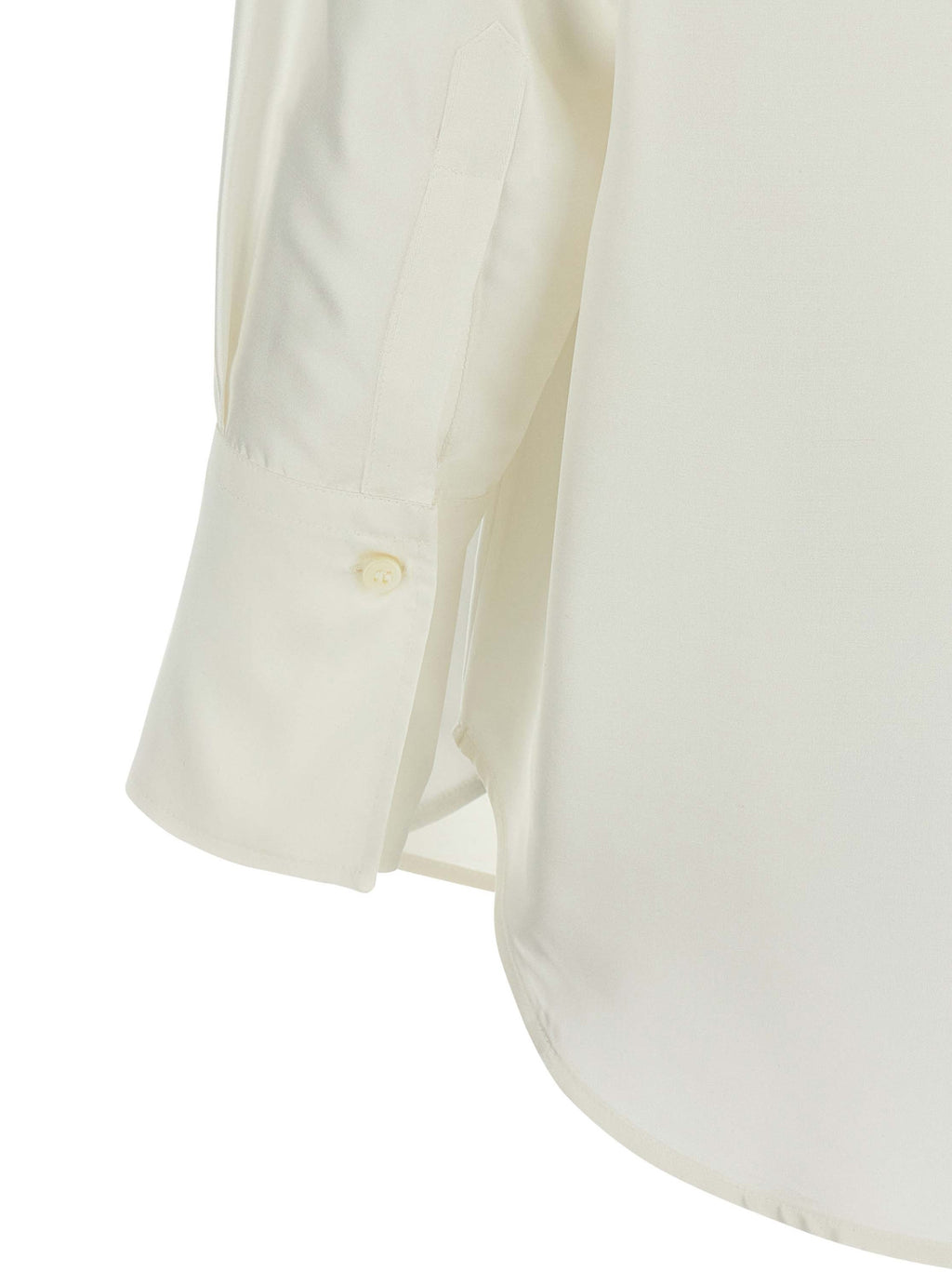 White Silk Blouse