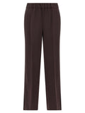 Brown Triacetate Casual Pants