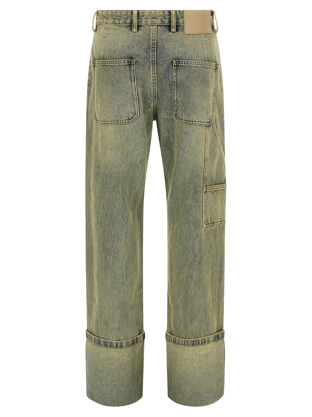 Bicolor Cotton Jeans Denim