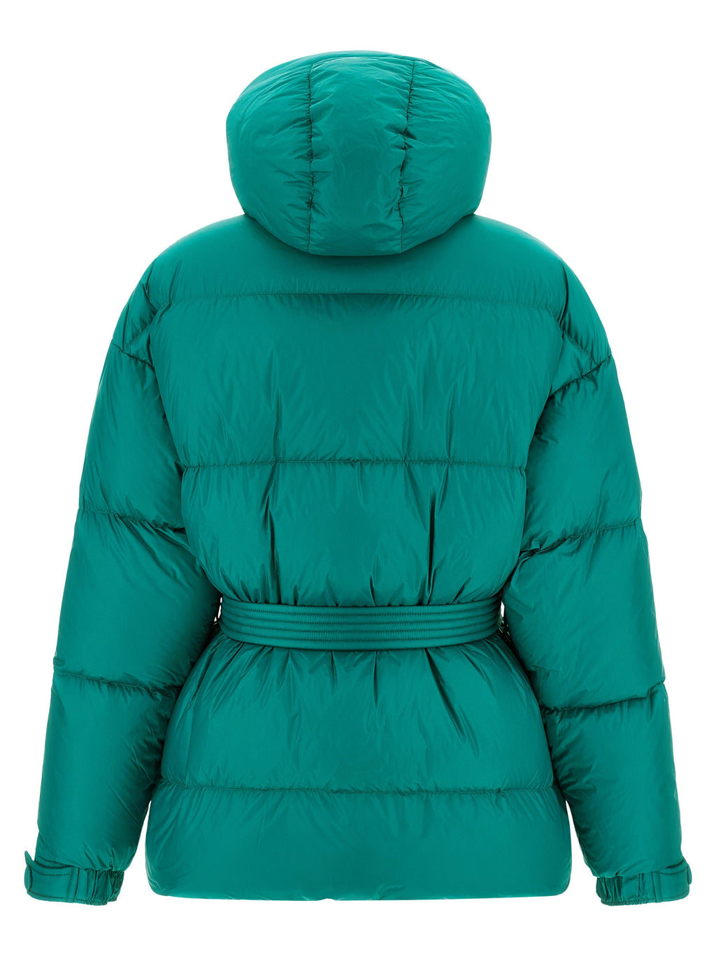 Bicolor Nylon Full-Length Jacket