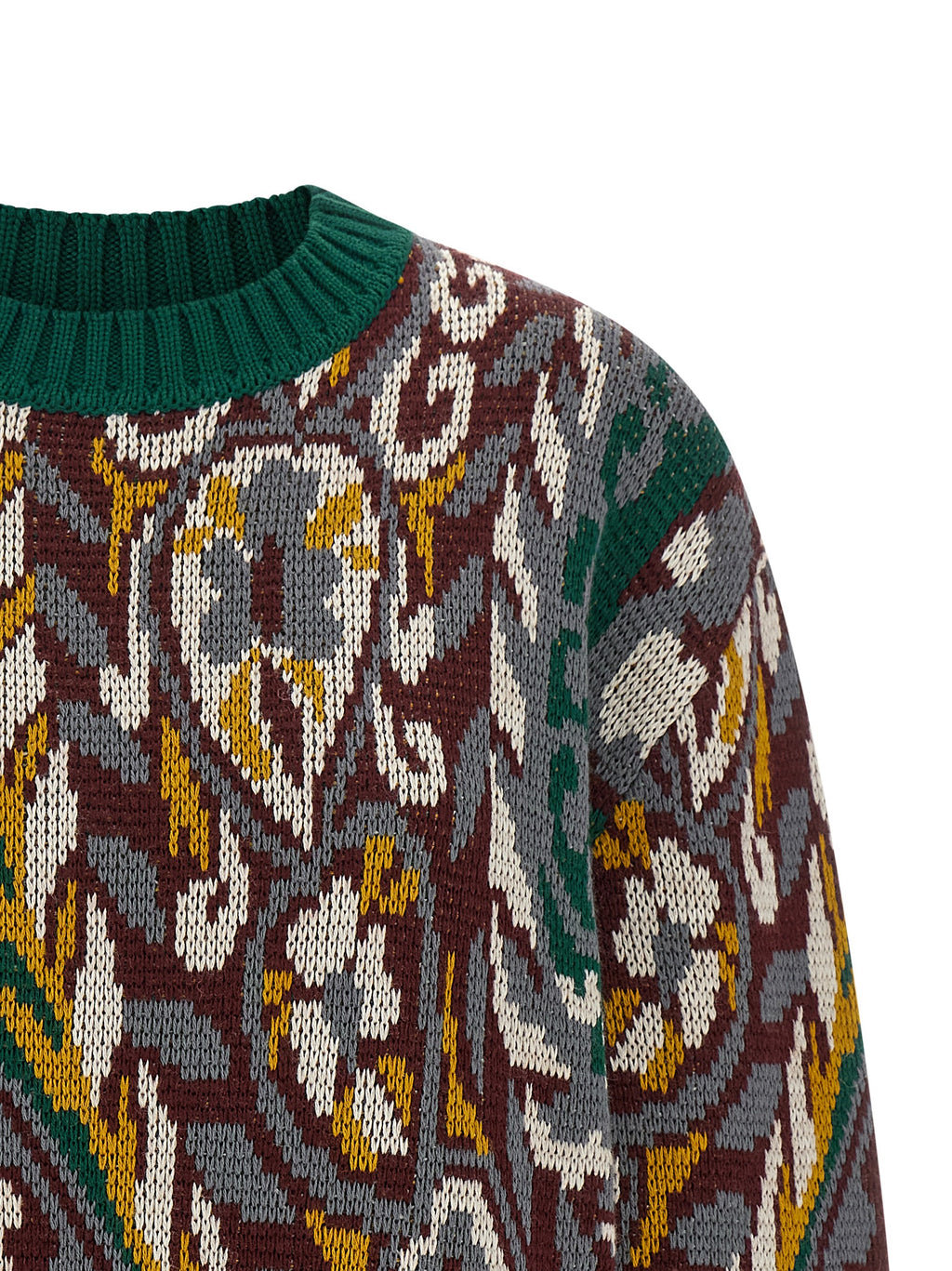 Multicolor Wool Cardigan