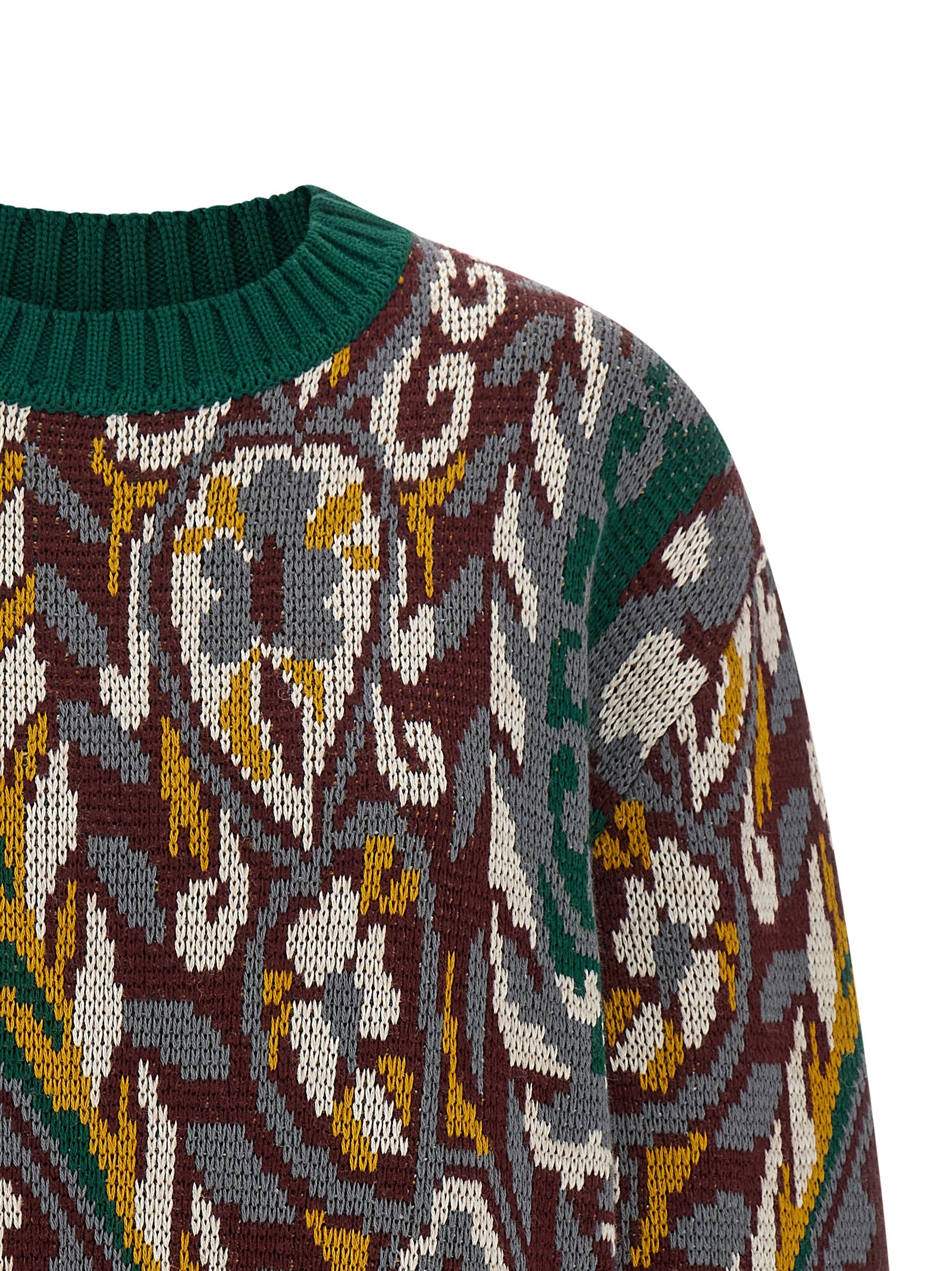 Multicolor Wool Cardigan
