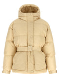 Beige Nylon Shell Jacket