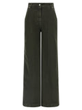 Black Cotton Jeans Denim
