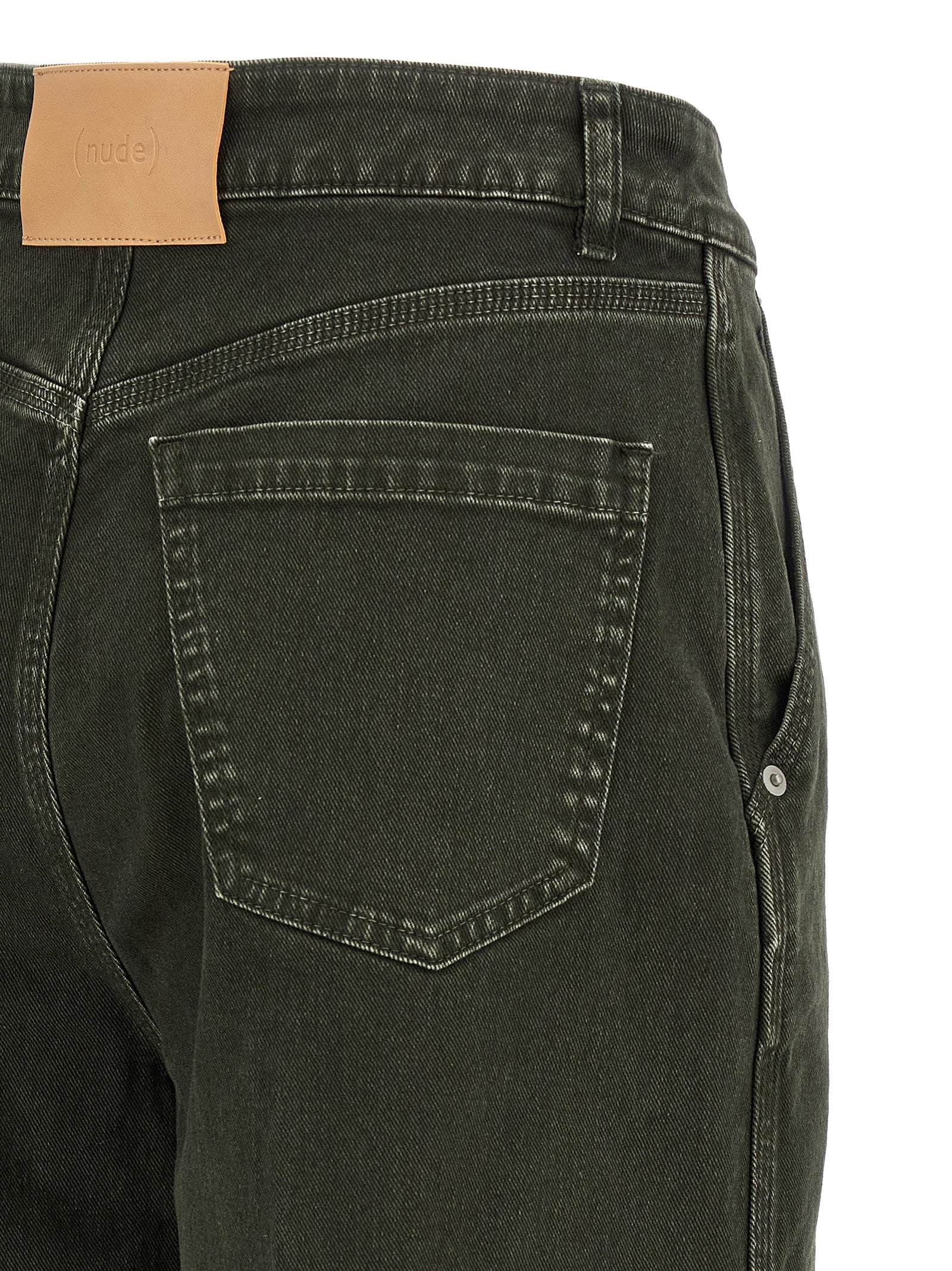 Black Cotton Jeans Denim