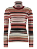 Multicolor Viscose Cardigan