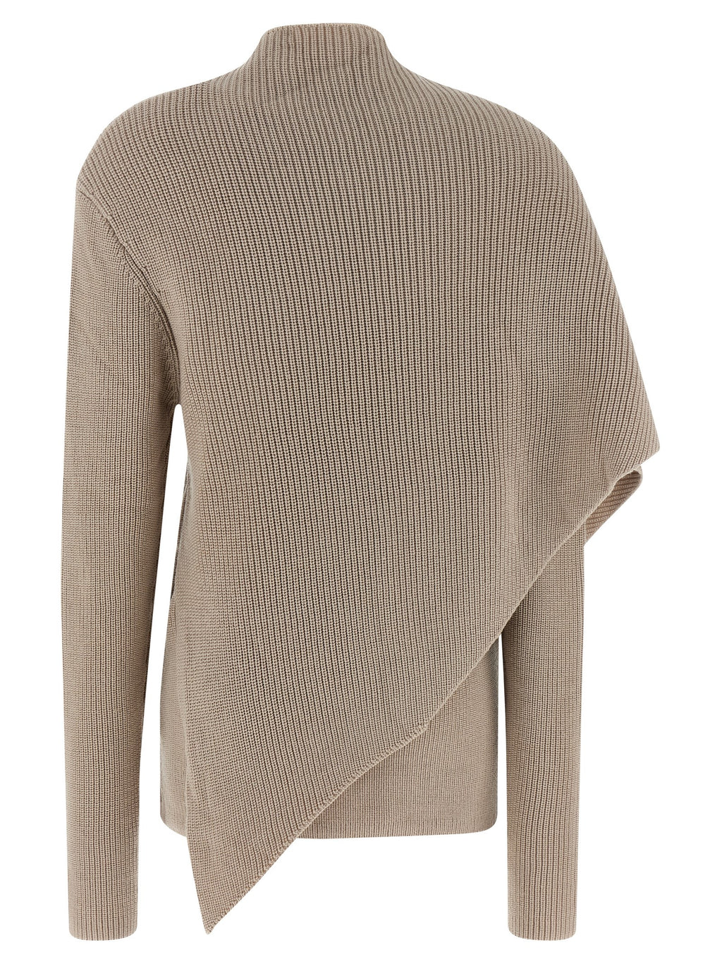 Beige Wool Cardigan