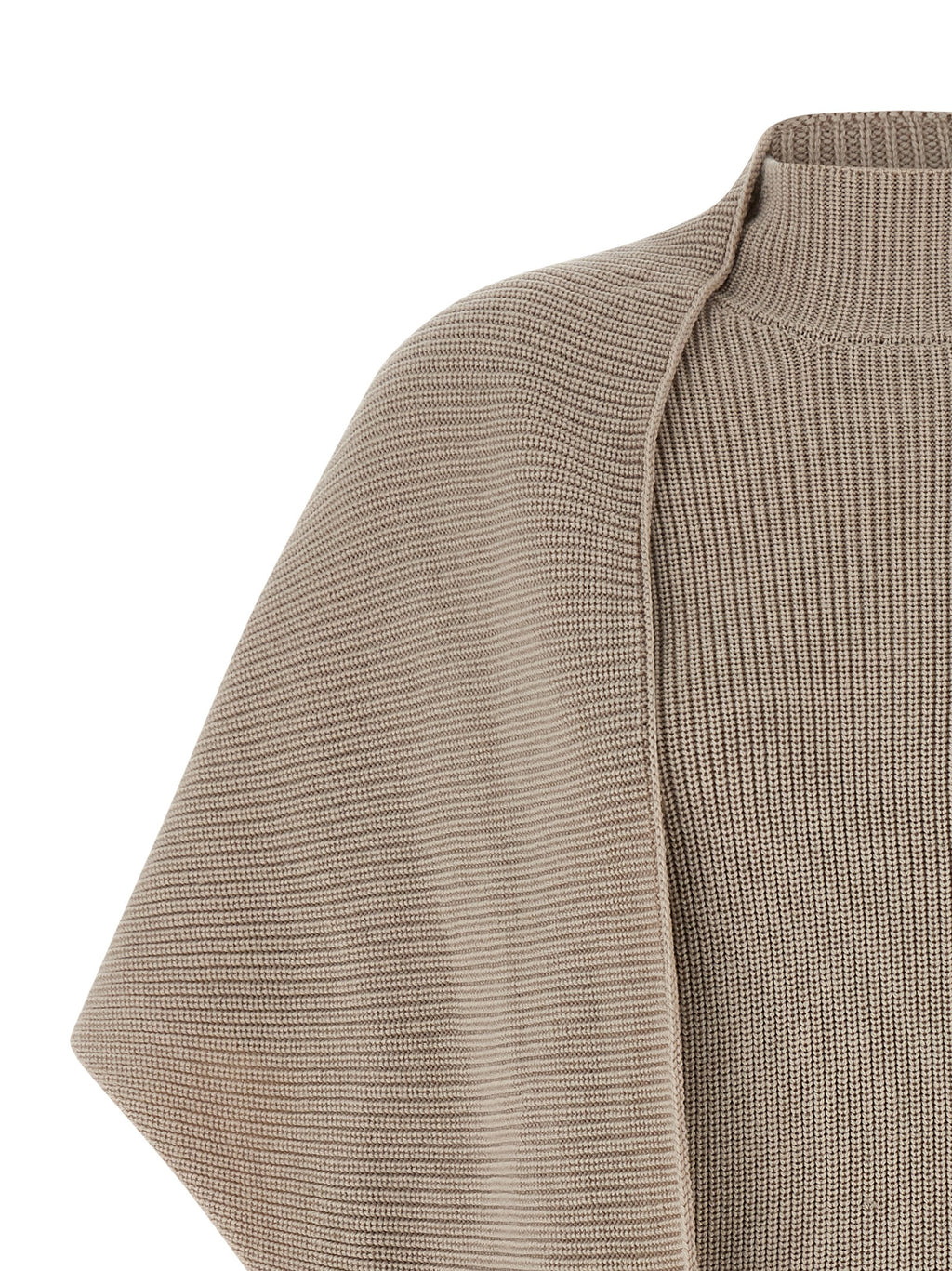 Beige Wool Cardigan
