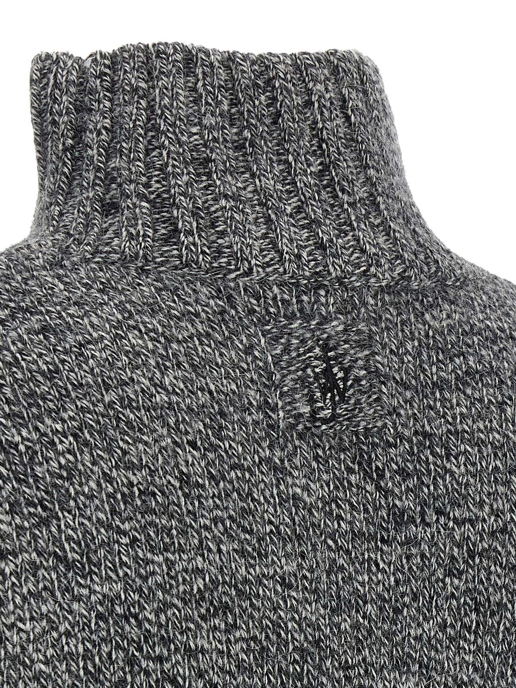 Gray Wool Cardigan