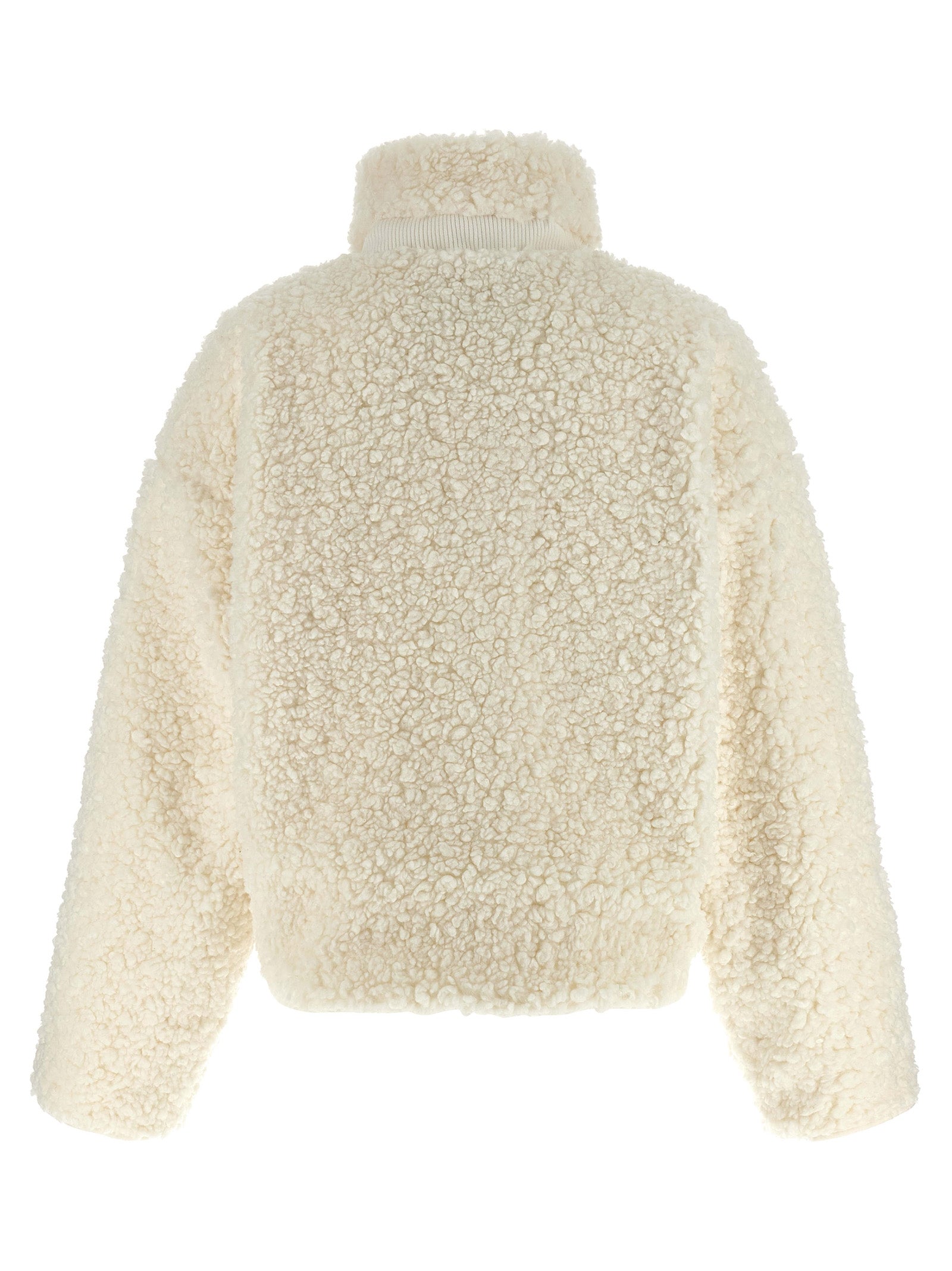 White Polyester Jacket