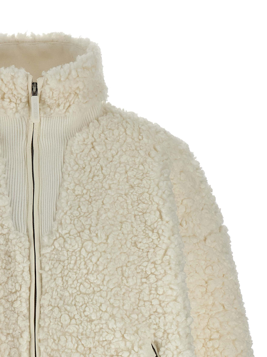 White Polyester Jacket