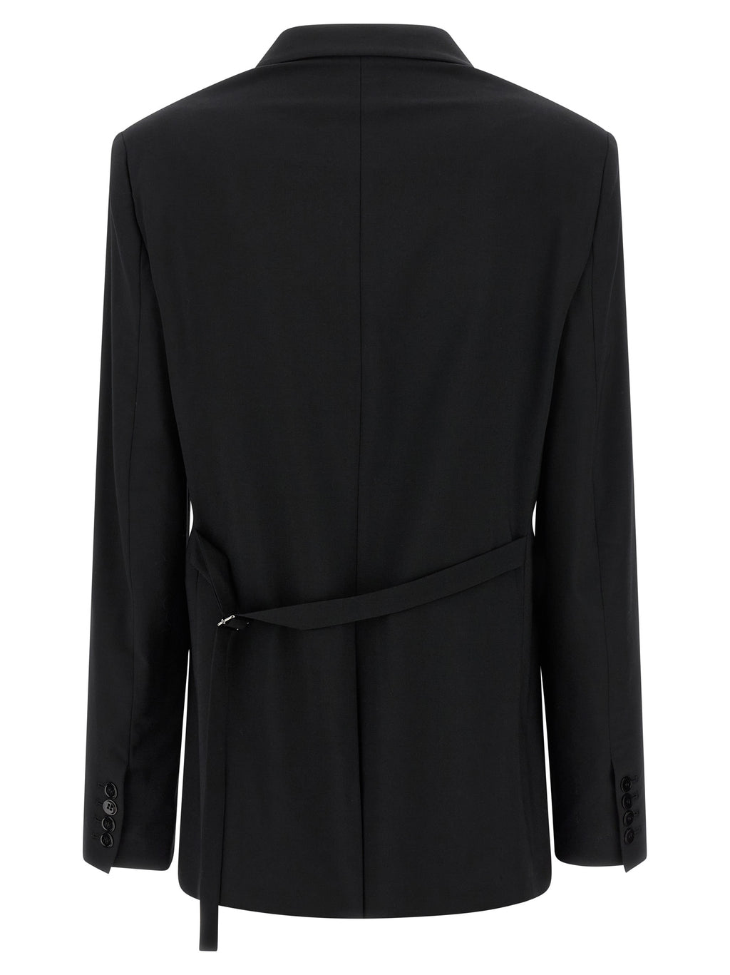 Black Virgin Wool Blazer