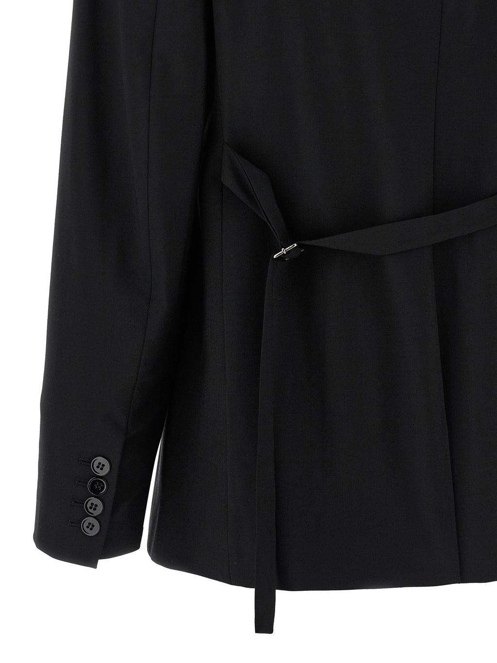 Black Virgin Wool Blazer