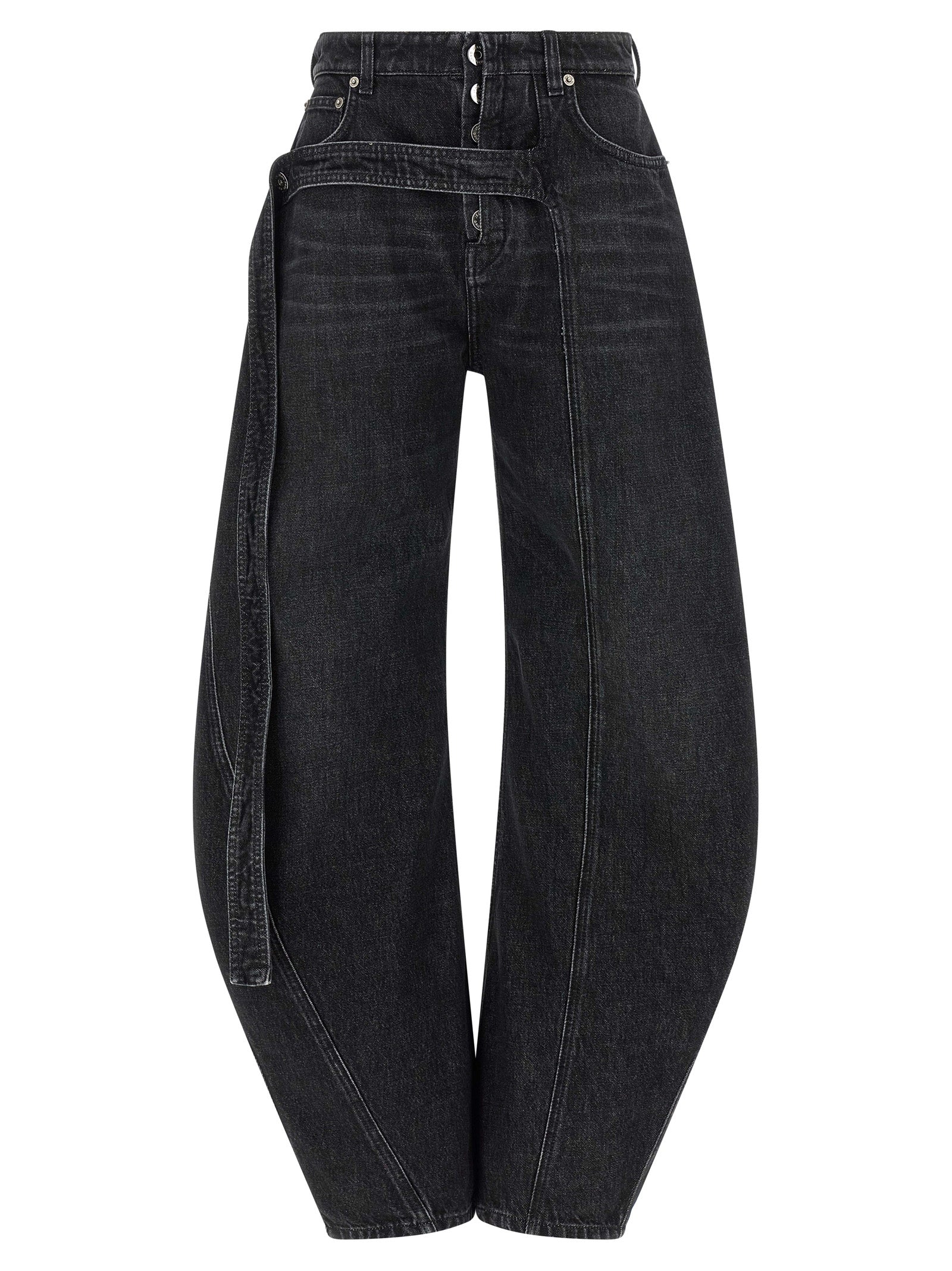 Black Cotton Jeans Denim