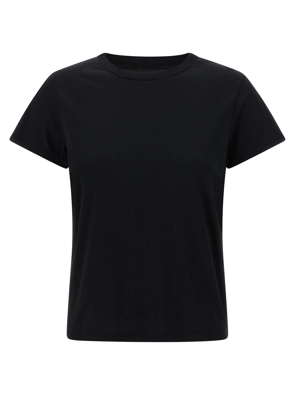 Black Cotton T-Shirt