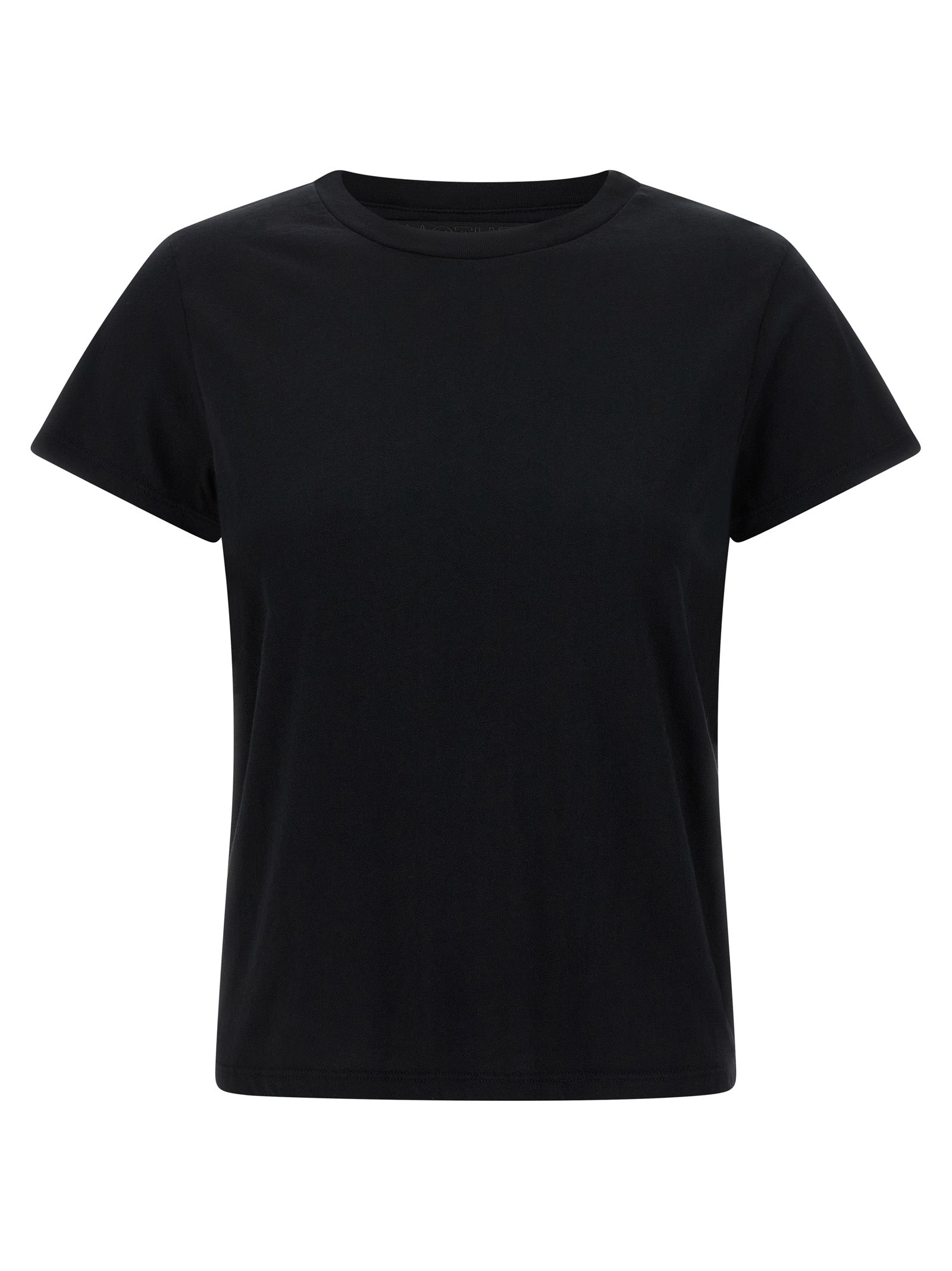 Black Cotton T-Shirt