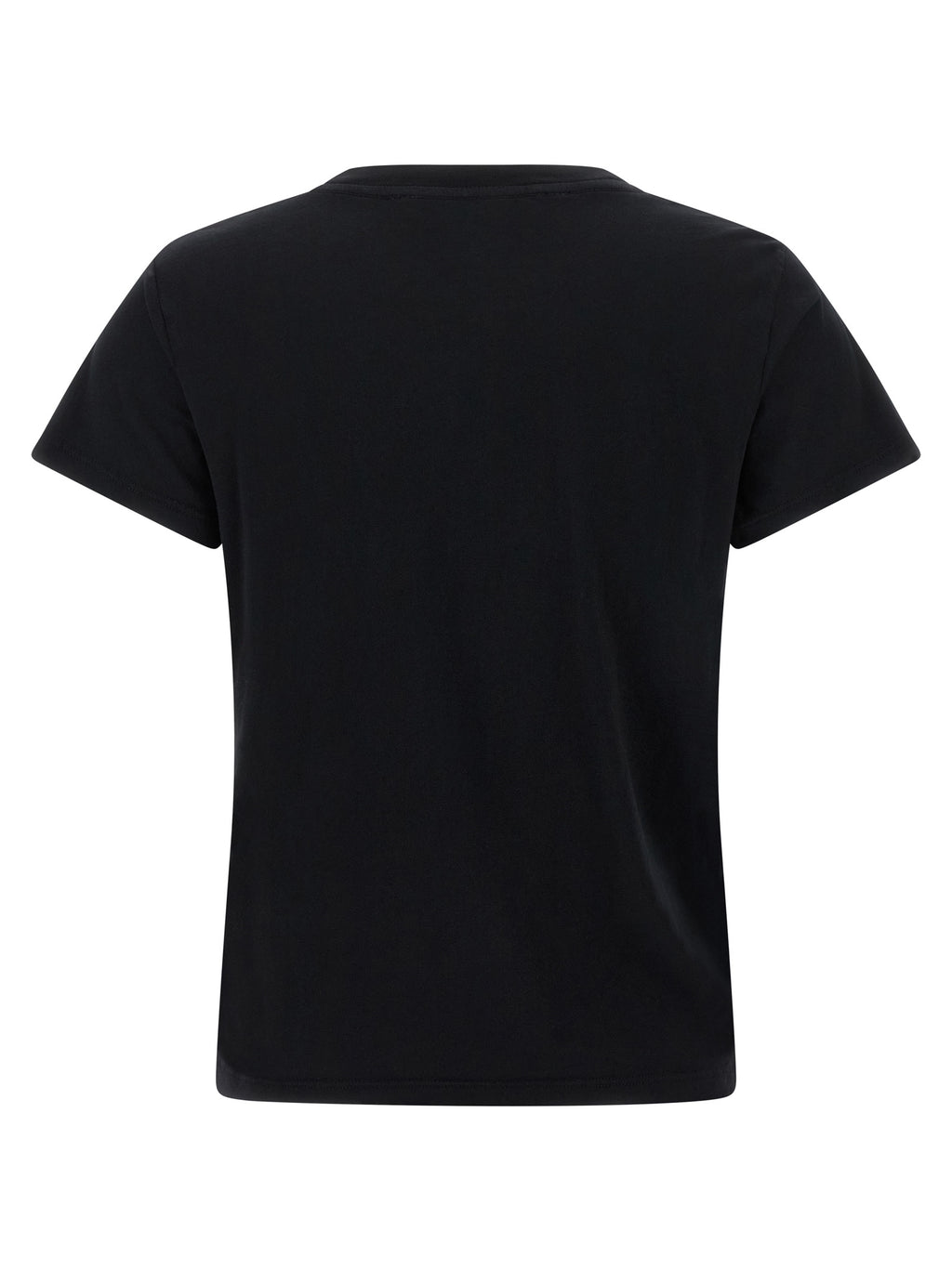 Black Cotton T-Shirt