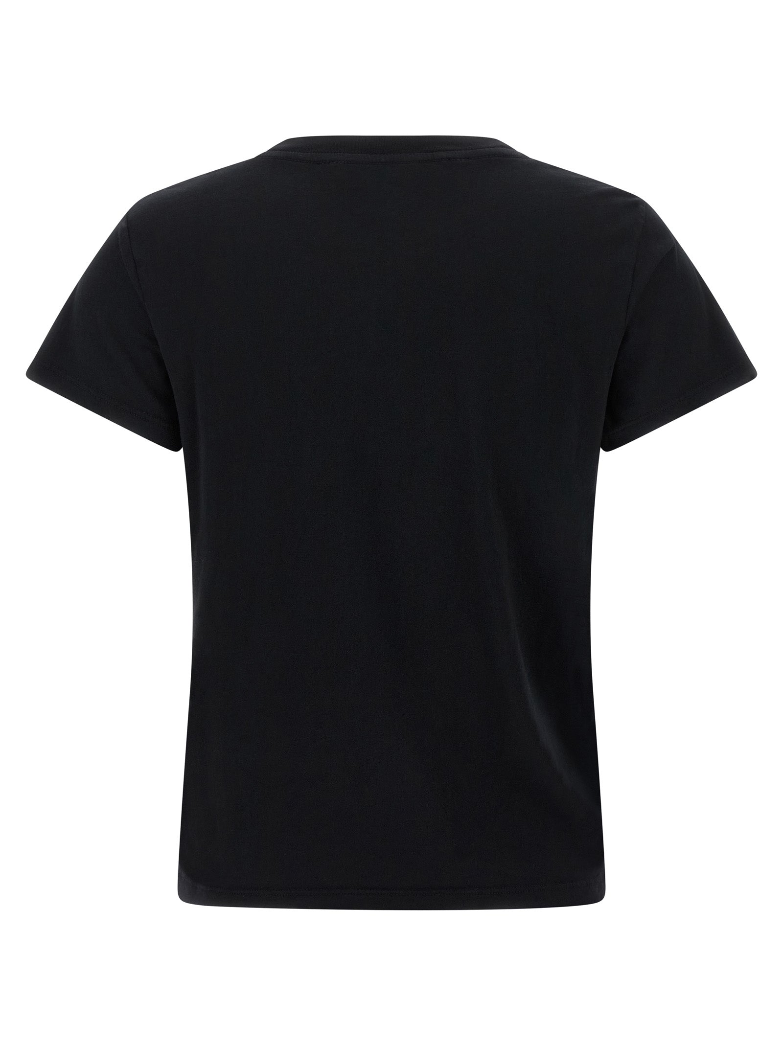 Black Cotton T-Shirt