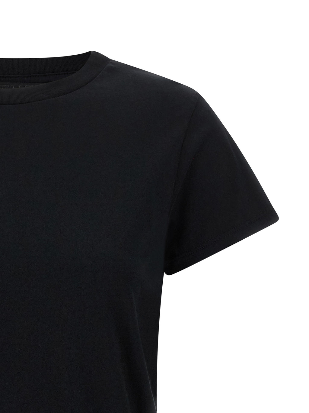 Black Cotton T-Shirt