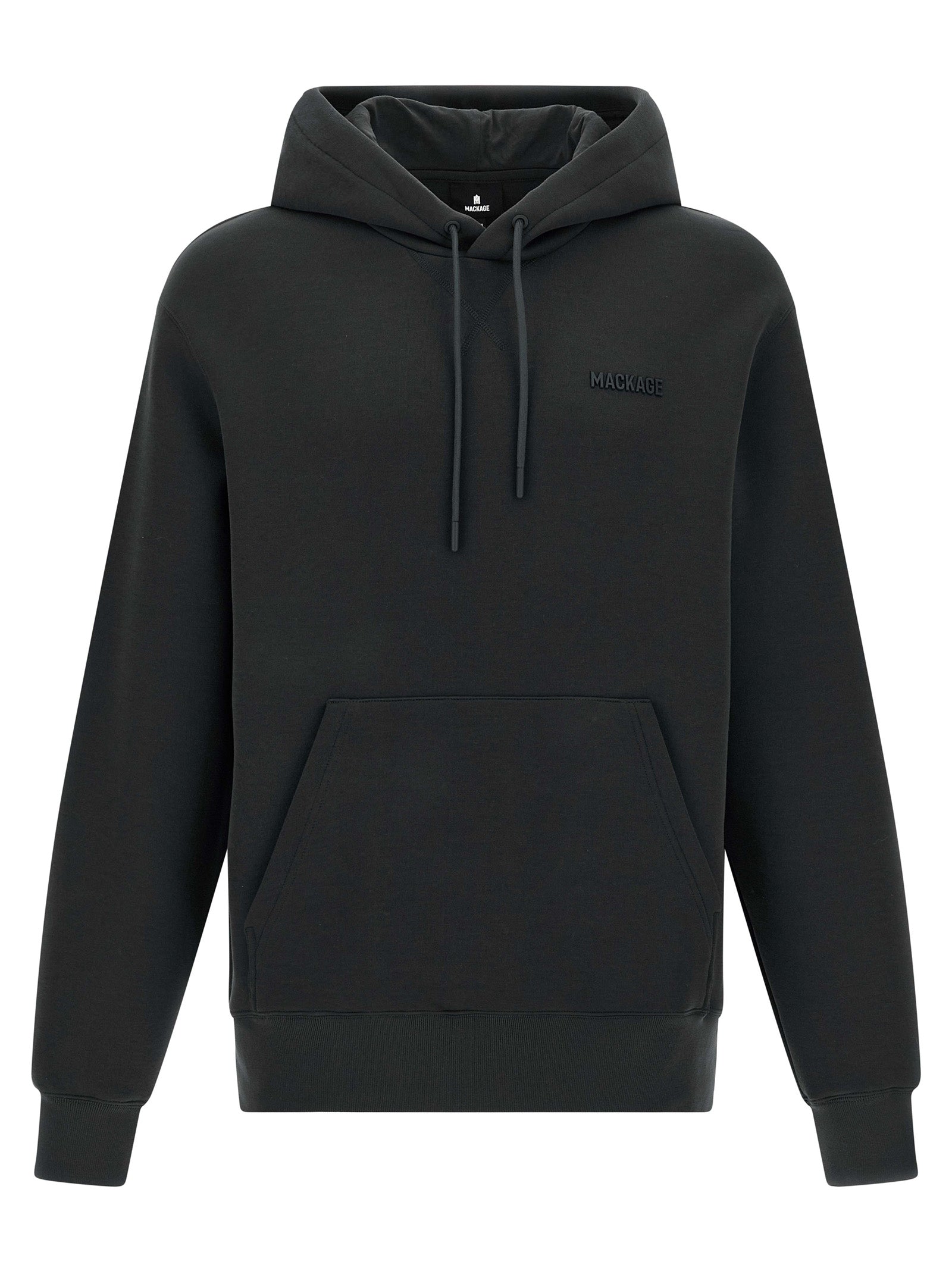 Black Cotton Sweatshirt