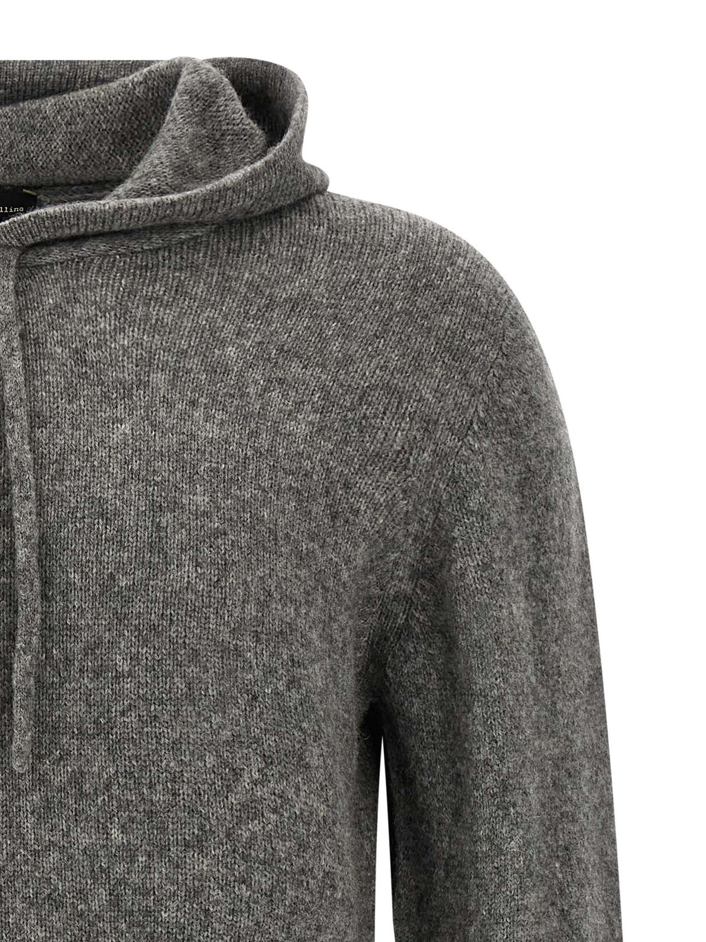 Gray Virgin Wool Cardigan