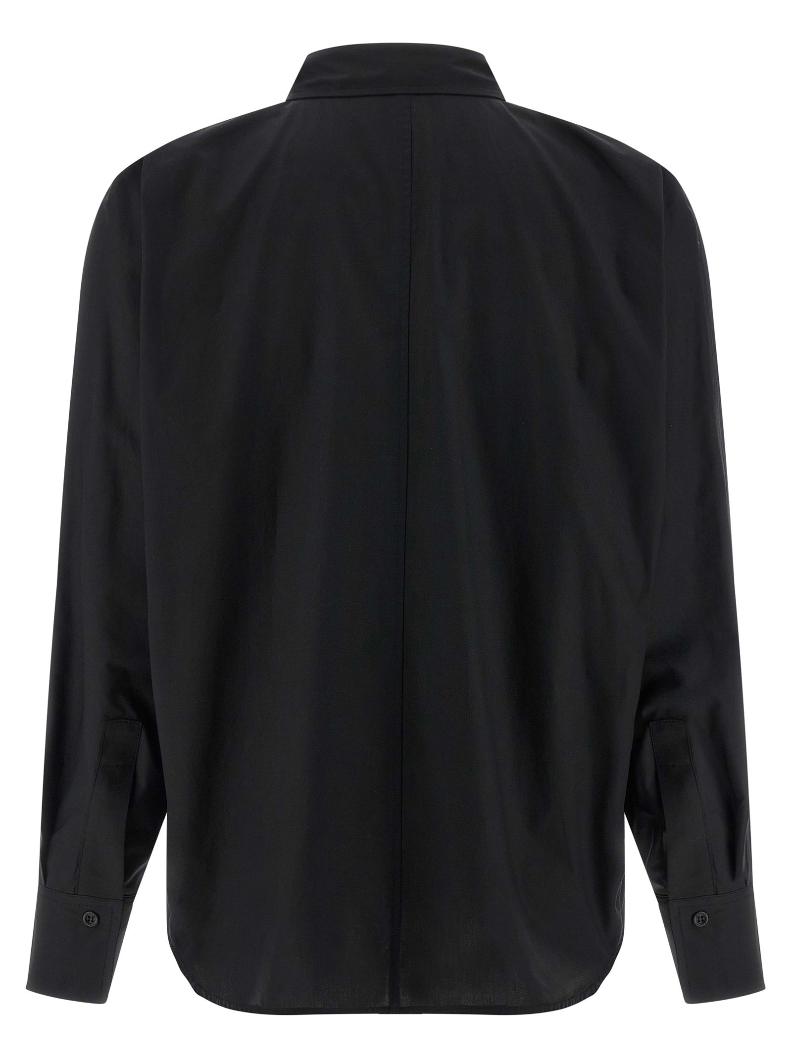 Black Cotton Blouse