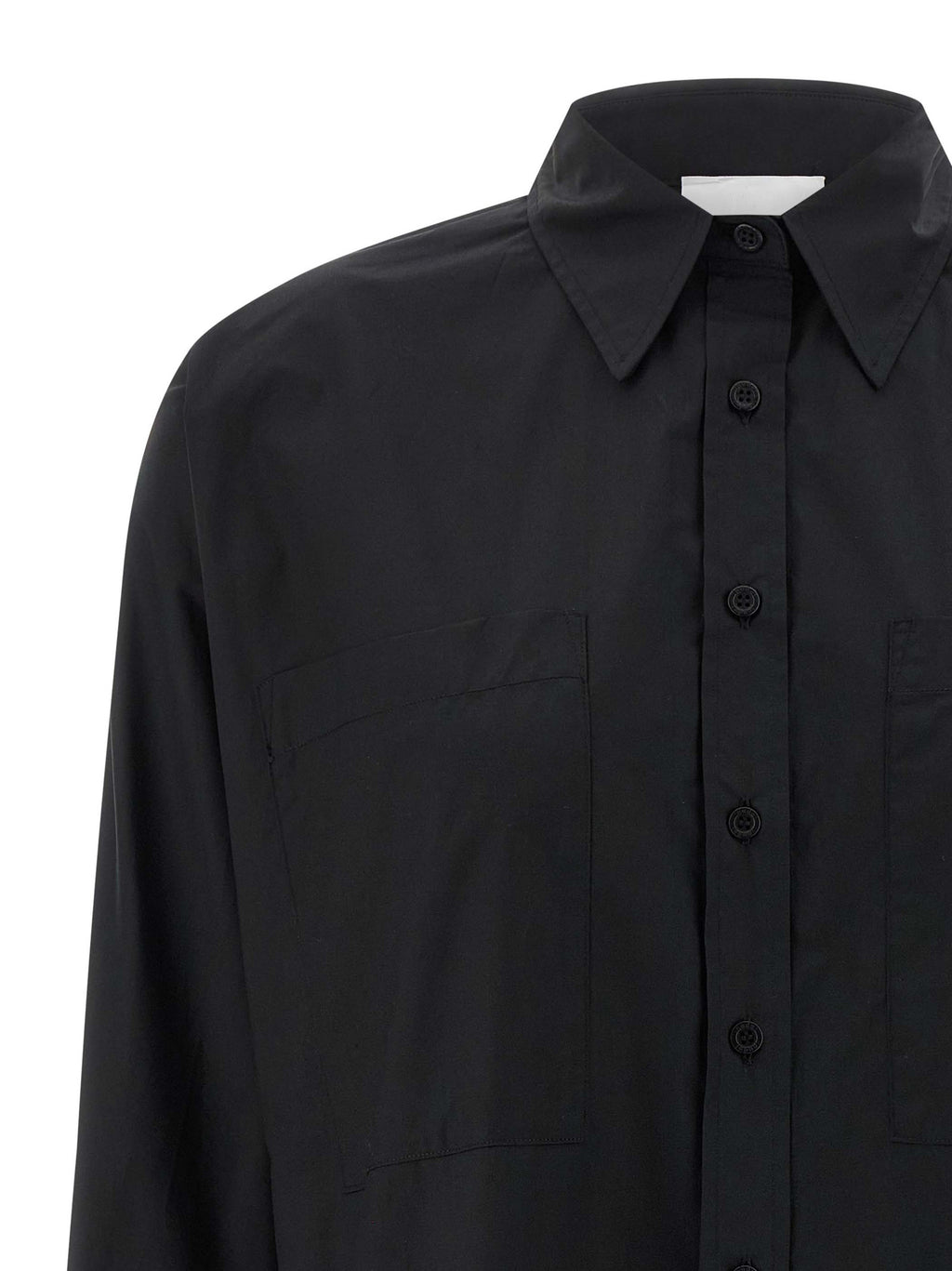 Black Cotton Blouse